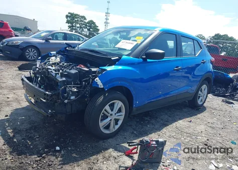 2024 Nissan Kicks S Xtronic Cvt из США, поврежденный, VIN 3N1CP5BV6RL561997